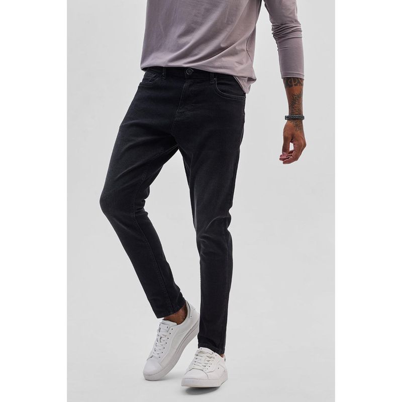 Snitch Charcoal Grey Skinny Fit Jeans (36)