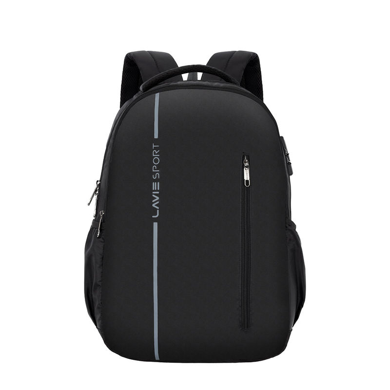 Lavie Sport Unisex Streak 36L Anti Theft Laptop Backpack Black (L): Buy ...