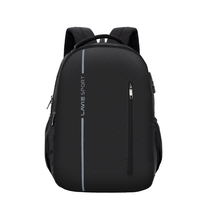 Lavie Sport Unisex Streak 36L Anti Theft Laptop Backpack Black (L) Buy Lavie Sport Unisex