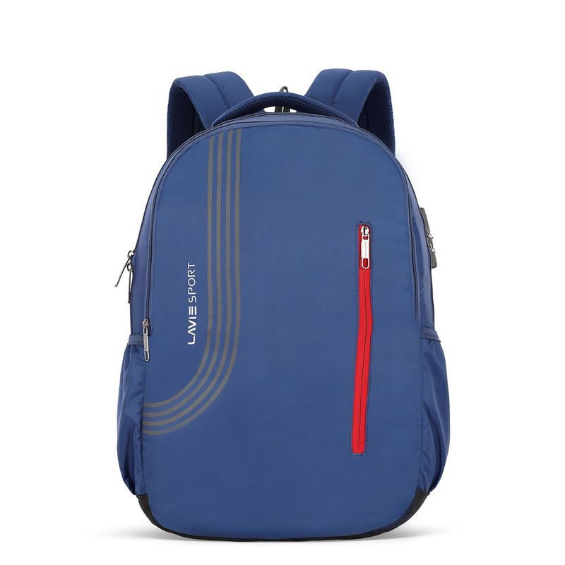 Lavie Sport Unisex Golf 36L Anti Theft Laptop Backpack Navy Blue (L ...