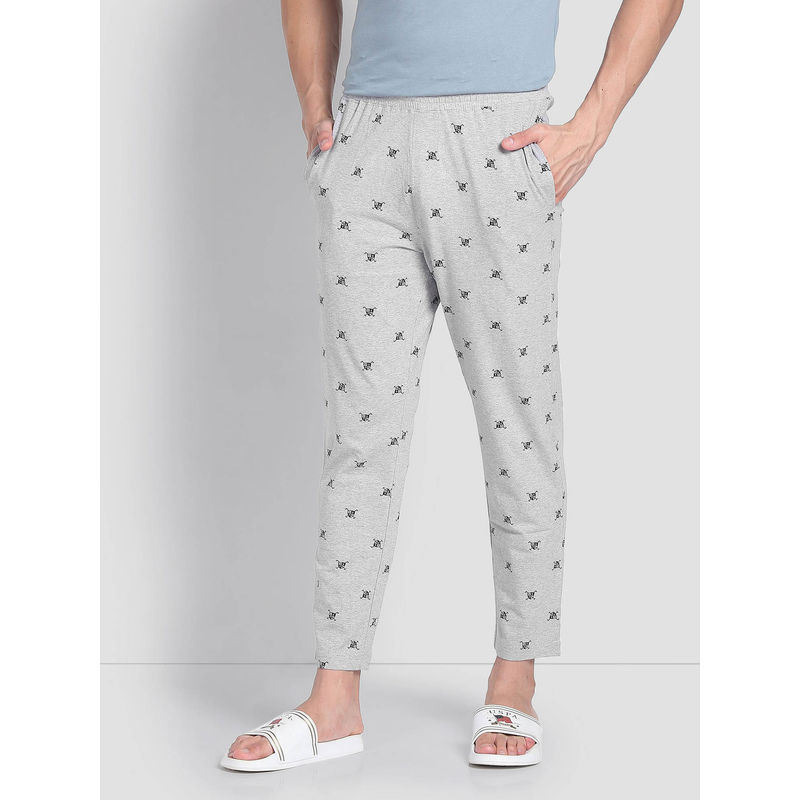 U.S. POLO ASSN. Signature Print LP002 Lounge Pants Grey (XL)