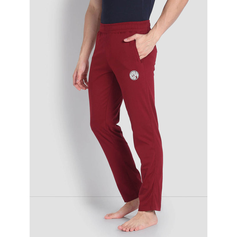 U.S. POLO ASSN. Relaxed Fit LR002 Lounge Track Pants Red (L)