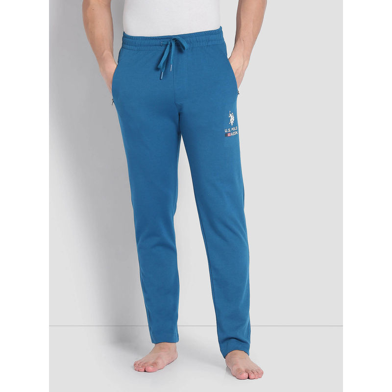 U.S. POLO ASSN. Solid LR006 Lounge Track Pants Blue (M)