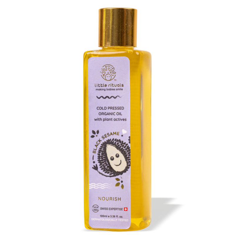 Little Rituals Cold Pressed Organic Black Sesame Oil