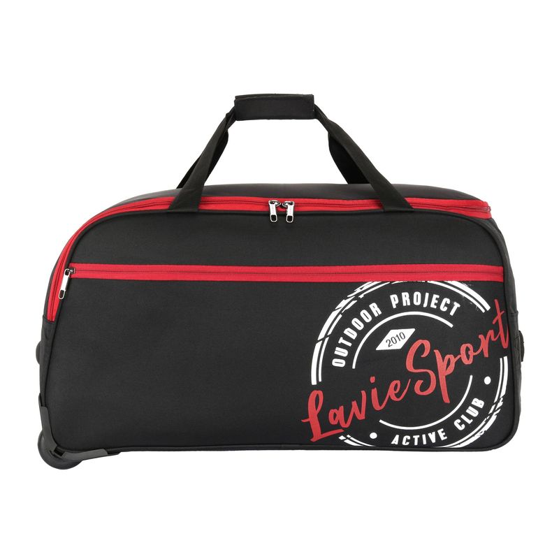 Buy Lavie Sports Black Solid Luggage And Travel Bag Online
