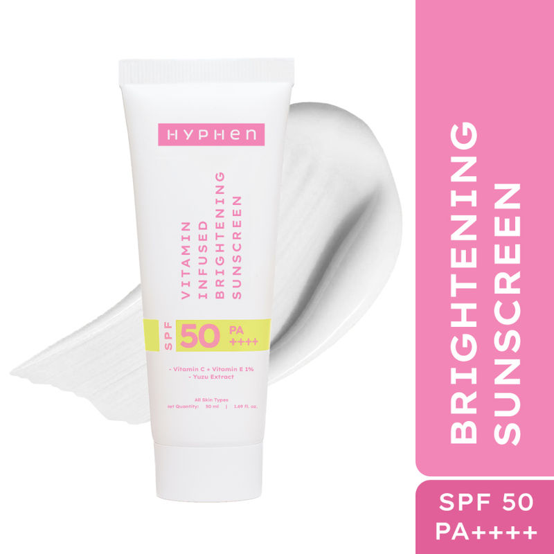 Buy Hyphen Vitamin Infused Brightening Sunscreen SPF 50 PA     Online