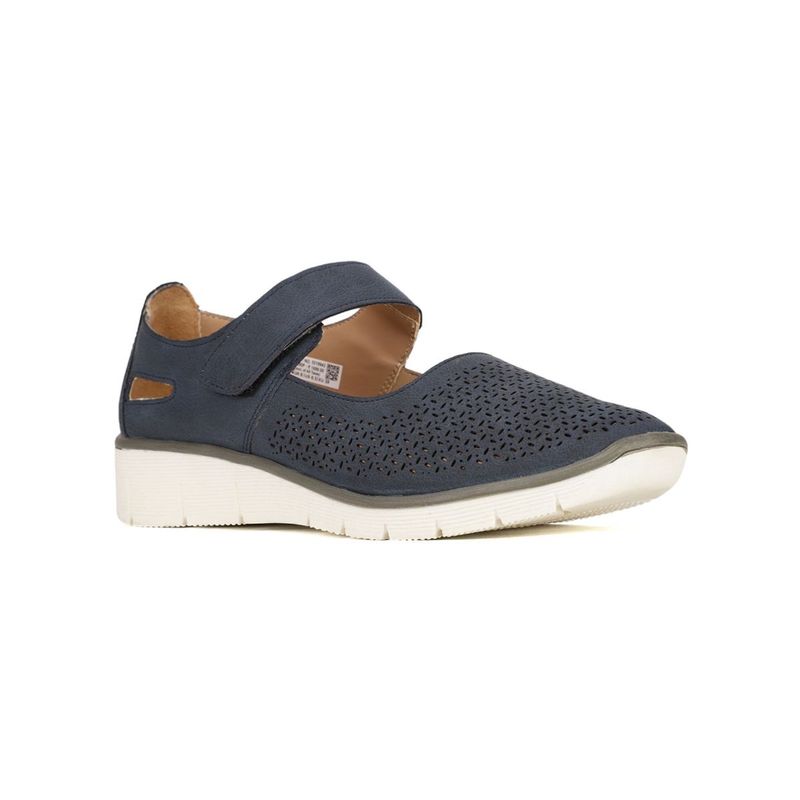 Bata Solid/Plain Blue Casual Shoes (UK 5)