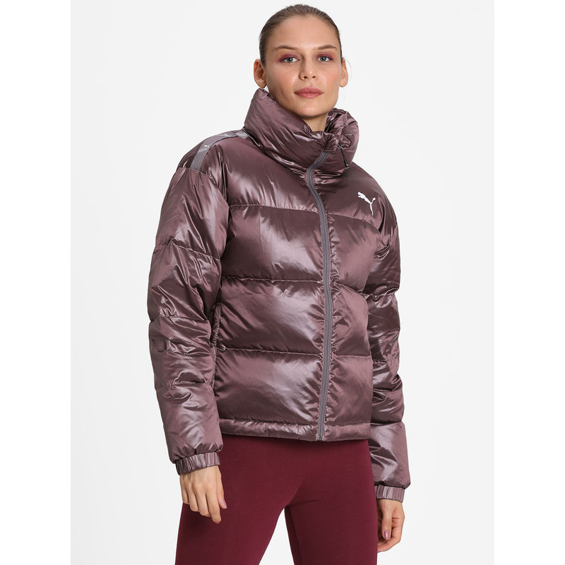 Puma Shine Relaxed Fit Womens Pink Down Jacket Buy Puma Shine Relaxed