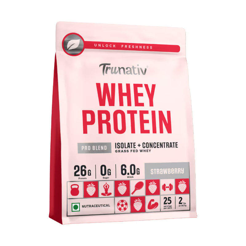TruNativ Pro Blend Whey Protein - Strawberry