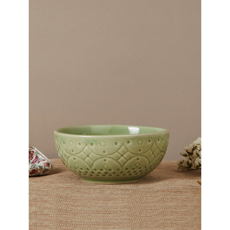 Fabindia Haritah Serving Bowl Large Buy Fabindia Haritah Serving Bowl