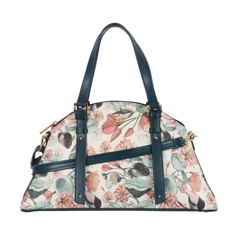 Sac Bowling DKNY Authentique - Vert, Anses Marron, Excellent état D'occasion