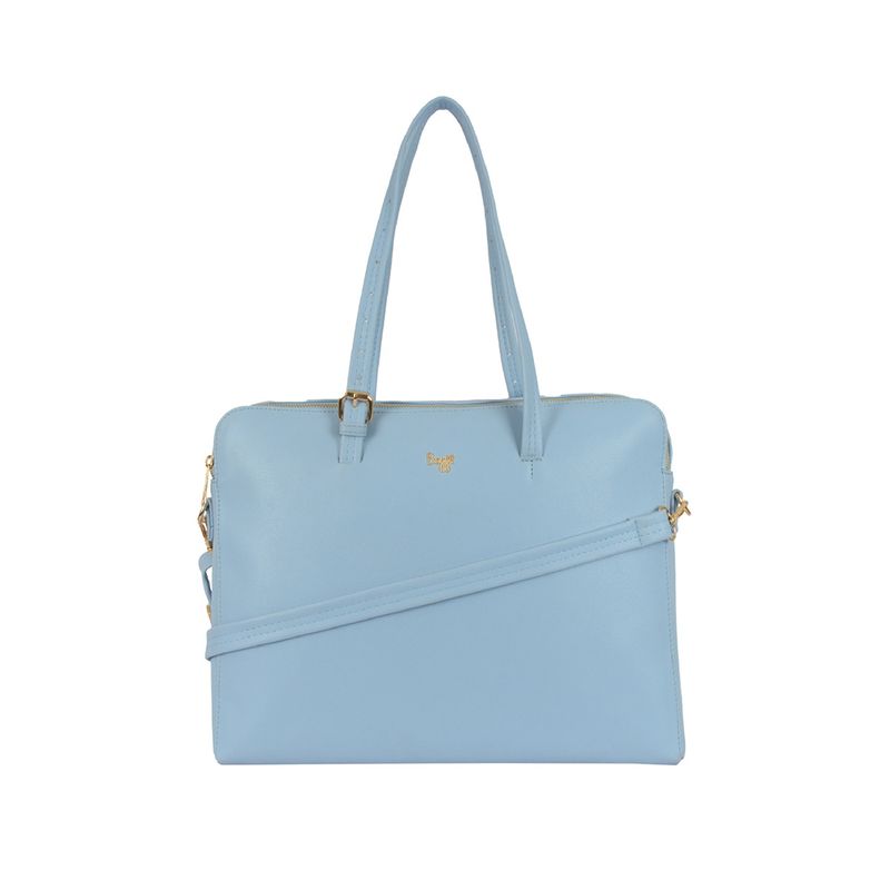 Baggit Astoria Blue Laptop Bag (L) Buy Baggit Astoria Blue Laptop Bag