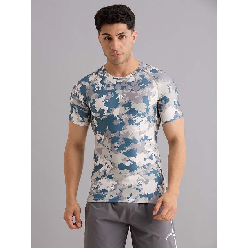 AESTHETIC NATION Critical Compression White T-Shirt (S)