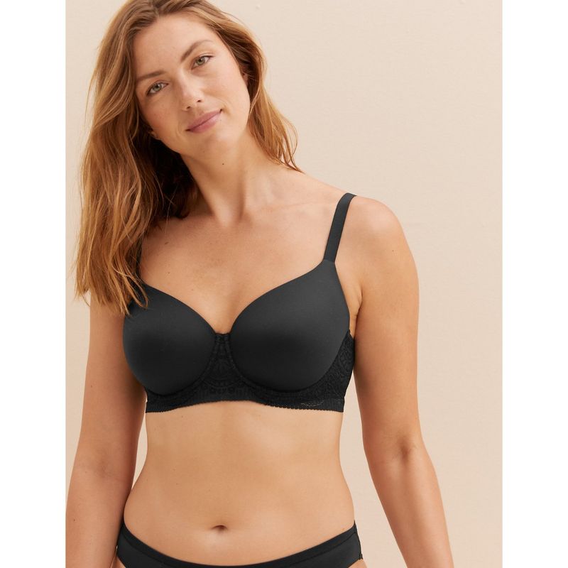 Marks & Spencer Body Soft Wired T-Shirt Bra - Black (38C)