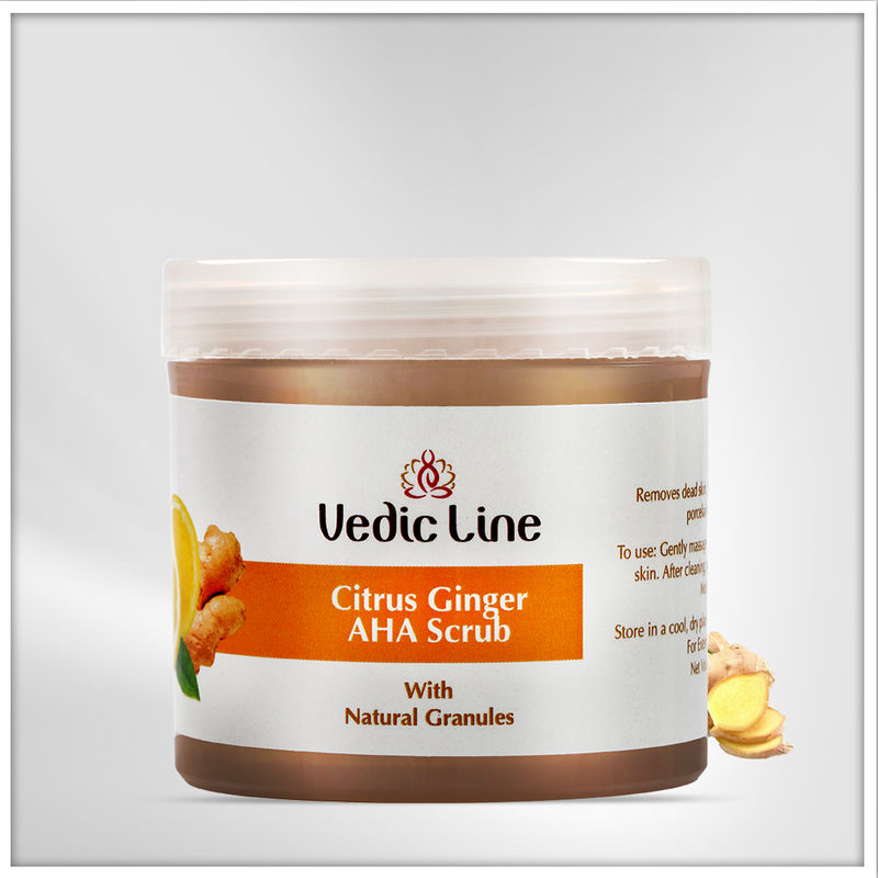 Vedic Line Citrus Ginger AHA Scrub