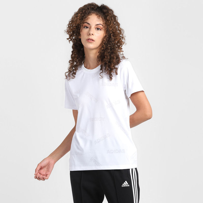 adidas Aeroknit Tee White Training T-shirts: Buy adidas Aeroknit Tee ...