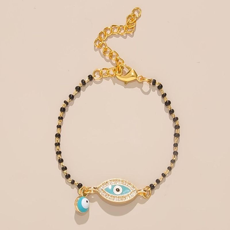 Evil eye best sale mangalsutra bracelet