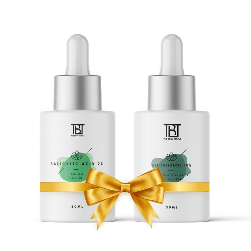 The Body Temple Salicylic Acid 2% & Glutathione 10% (30Ml Each - Pack Of 1)