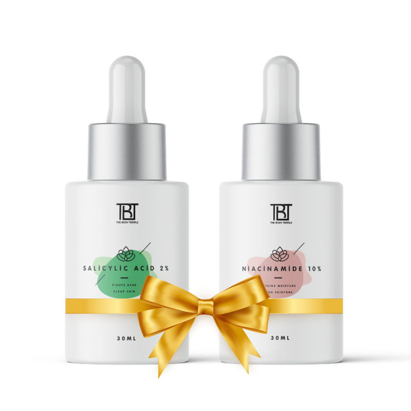 The Body Temple Salicylic Acid 2% & Niacinamide 10% (30Ml Each - Pack Of 1)