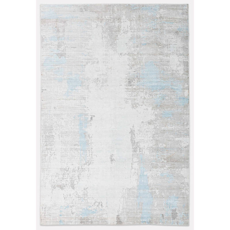 Neu Looms Blue Arctic Elan Area Rug (6x9 feet)