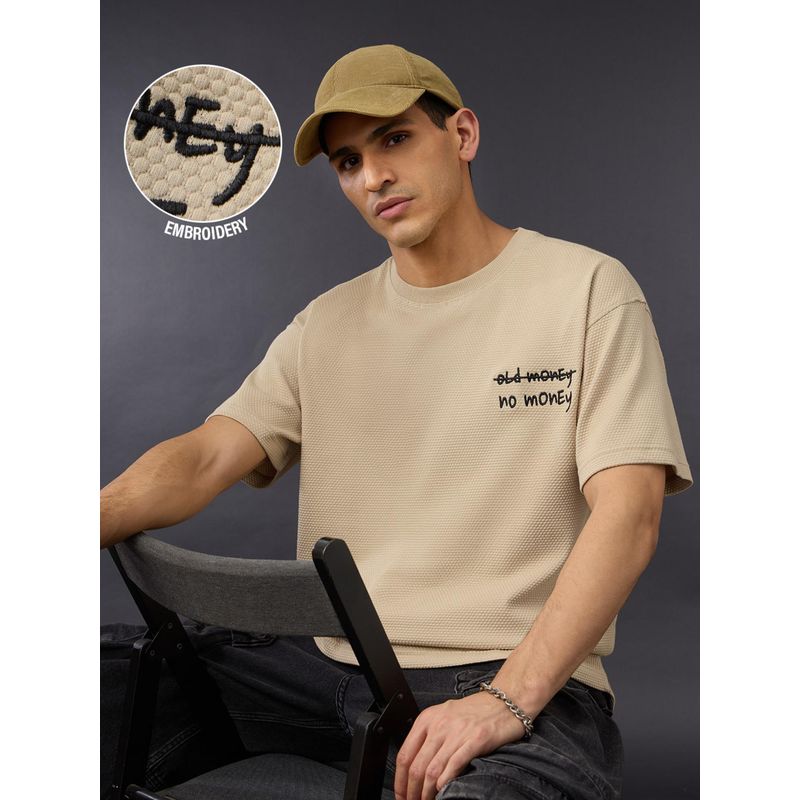 The Souled Store Tss Originals No Money Men Oversized T-shirt (XL)
