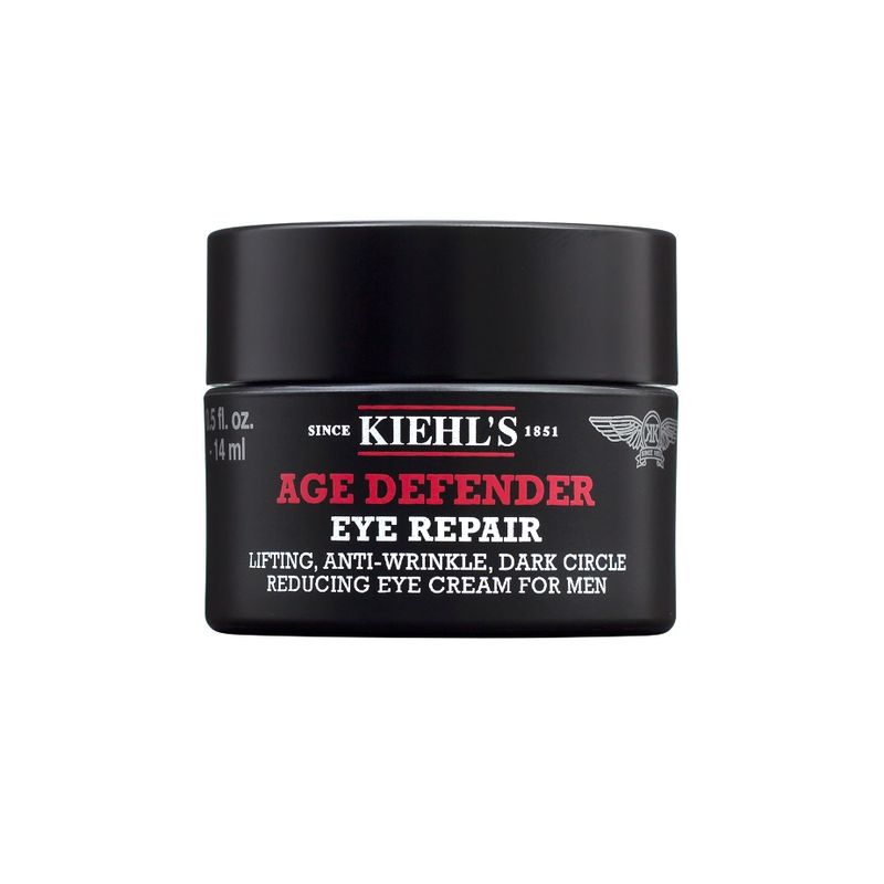 Kiehl S Age Defender Eye Repair This 'age defender' helps to visibly correct ageing skin around the eye to firm sagging, reduce the appearance of dark circles and visibly resurface crow's feet for a smoother, more youthful appearance. kiehl s age defender eye repair