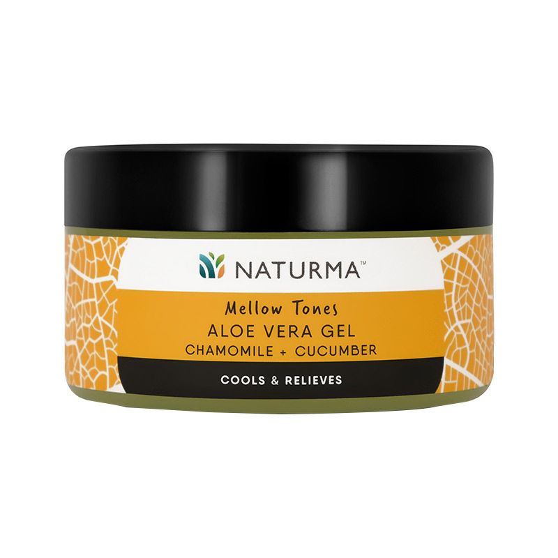 Naturma Mellow Tones Organic Chamomile + Cucumber Aloe Vera Gel