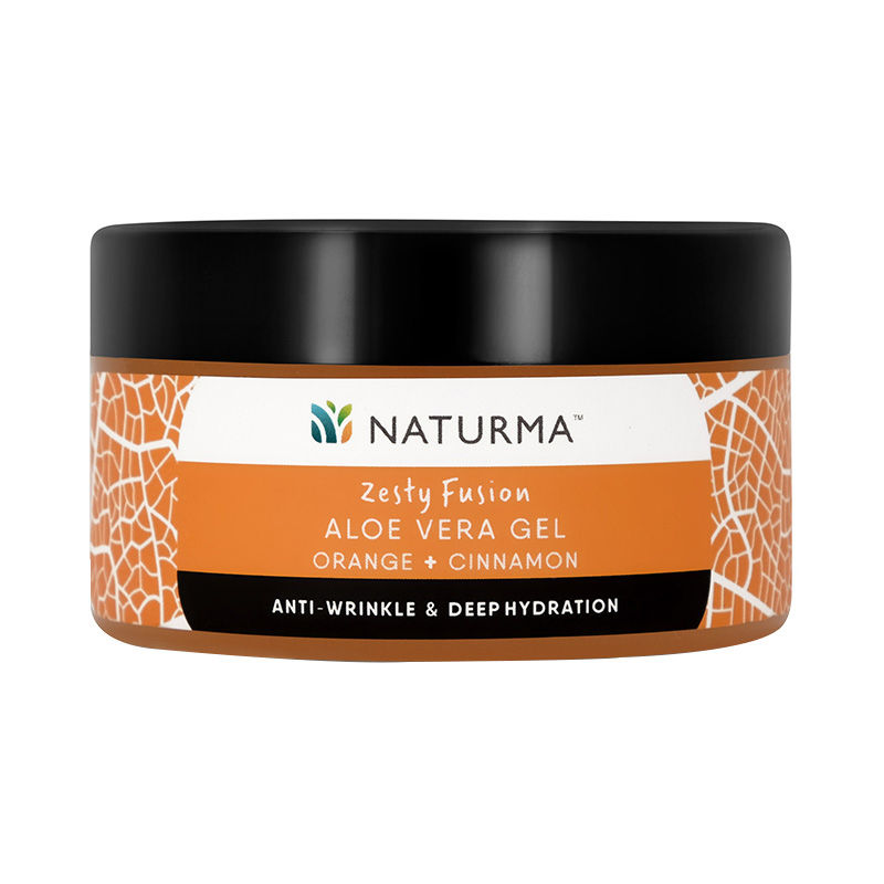 Naturma Zesty Fusion Organic Orange + Cinnamon Aloe Vera Gel