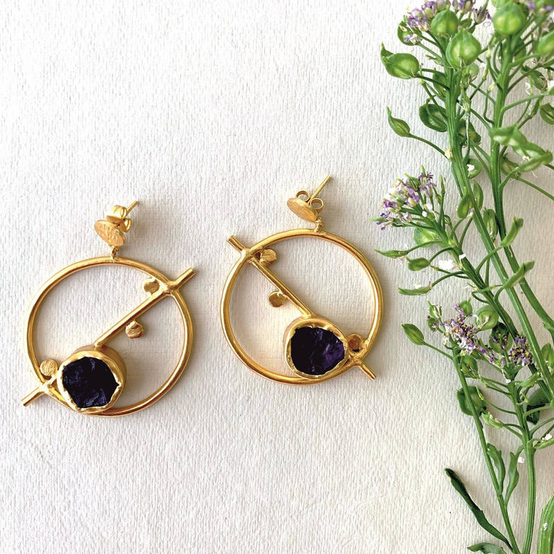 Musical Note Hoop Buy Amaltaas Musical Note Dot Hoop Earring Online
