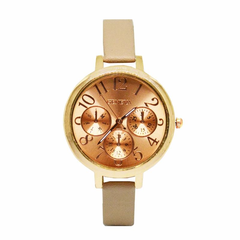 Buy Joker & Witch Sleek Rose Gold Dial Nude Watch Online
