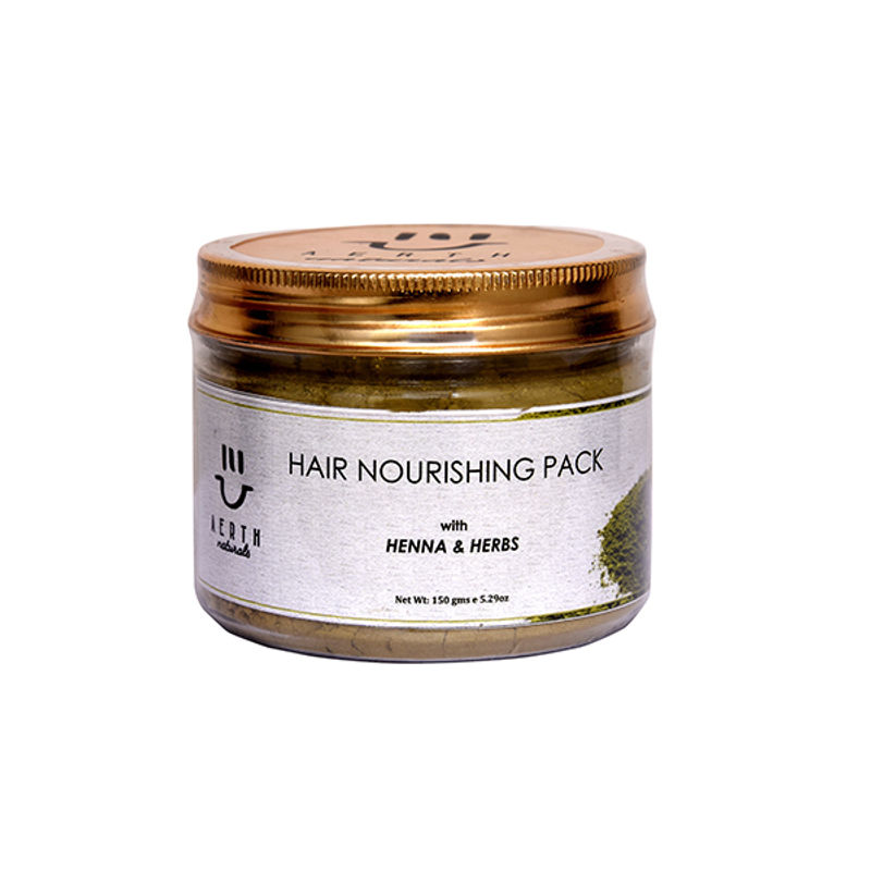 Aerth Naturals Hair Nourishing Pack - Henna & Herbs