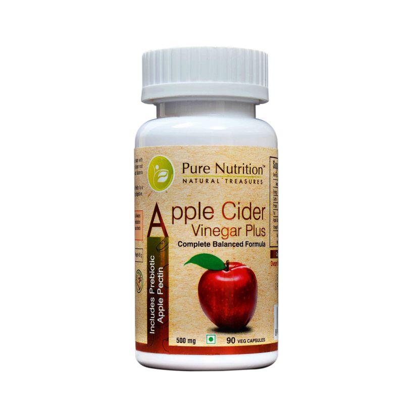 Pure Nutrition Apple Cider Vinegar Plus 90 Capsules