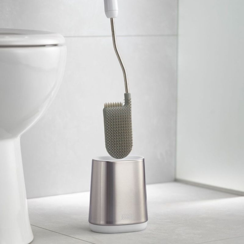 Joseph Joseph Bathroom Flex Lite Steel Toilet Brush with Holder Buy