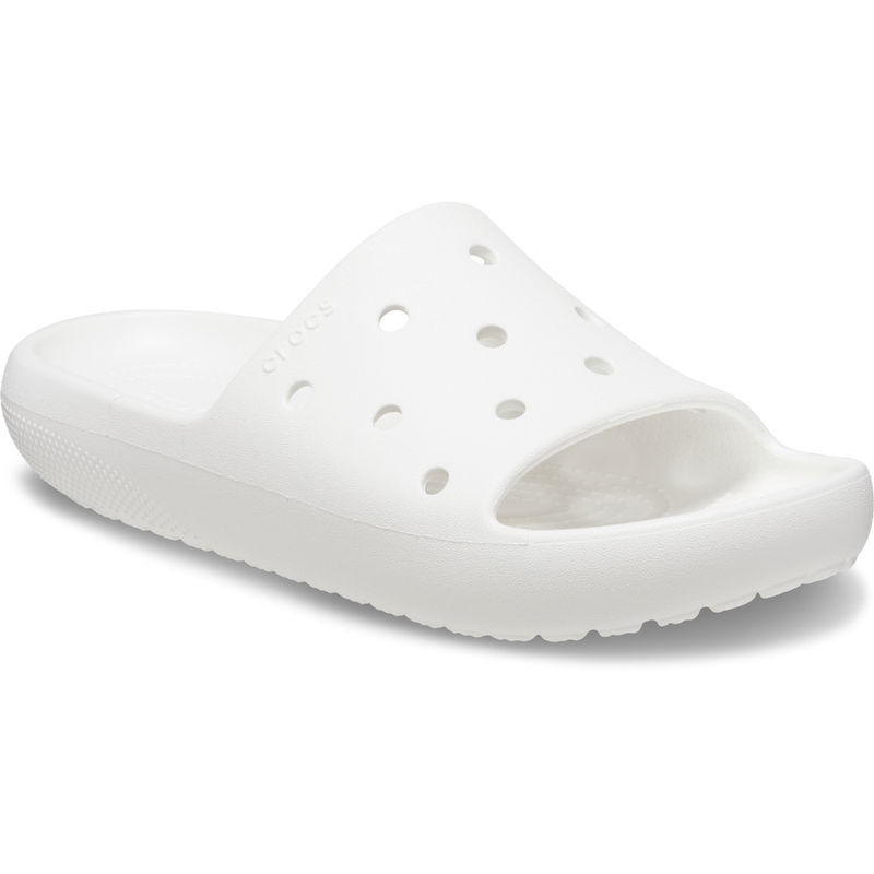 Buy Crocs Unisex Classic Sliders White Online