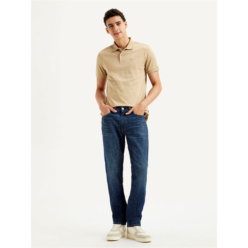 Levi's Men's 511 Slim Fit Dark-Blue Jeans (34)