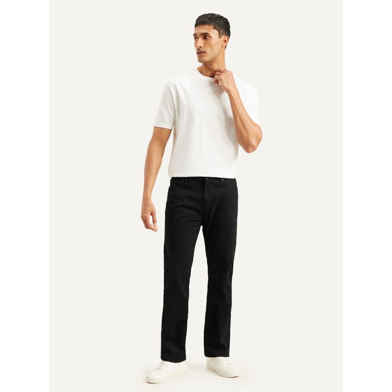 Levi's Men's 513 Slim Fit Black Jeans (34)