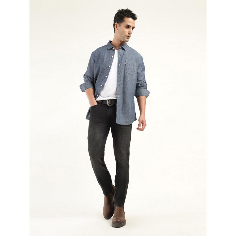 Levi's Men's 511 Slim Fit Black Jeans (28)