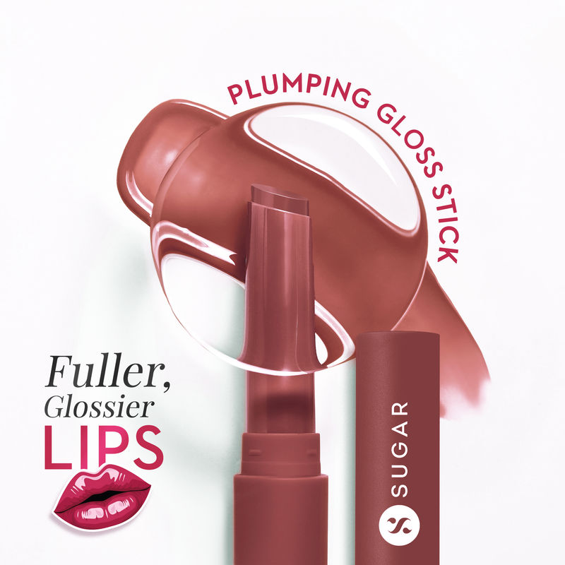 SUGAR Glide Peptide Plumping Lip Gloss Stick - 05 Mauve Murmur