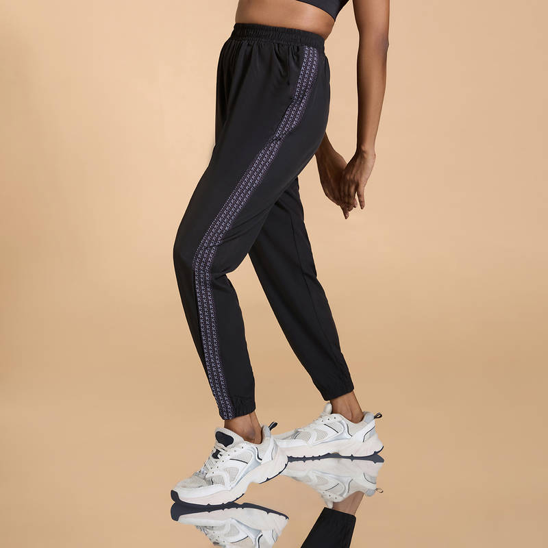 Kica Printed Lightweight Tracks With Colourblock Panel (XS)
