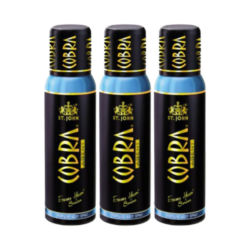 St John Cobra No Gas Deo Agent Pack Of 3 Buy St John Cobra No Gas Deo Agent Pack Of 3 Online At Best Price In India Nykaa