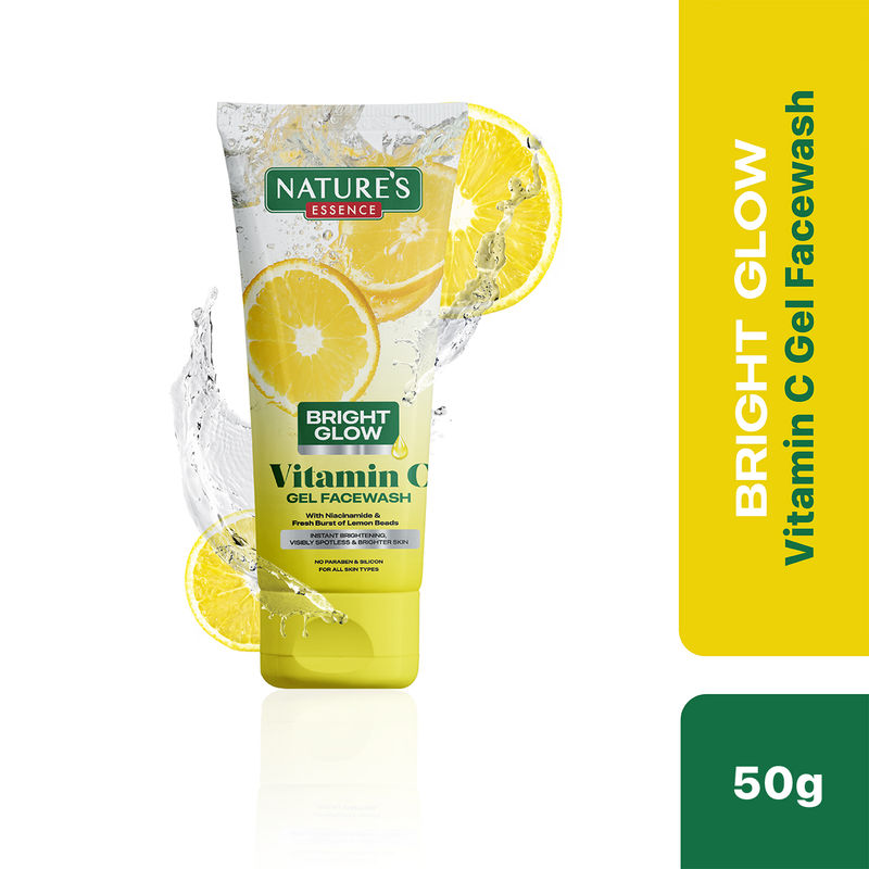 Buy Nature's Essence Bright Glow Vitamin C Gel Facewash Online