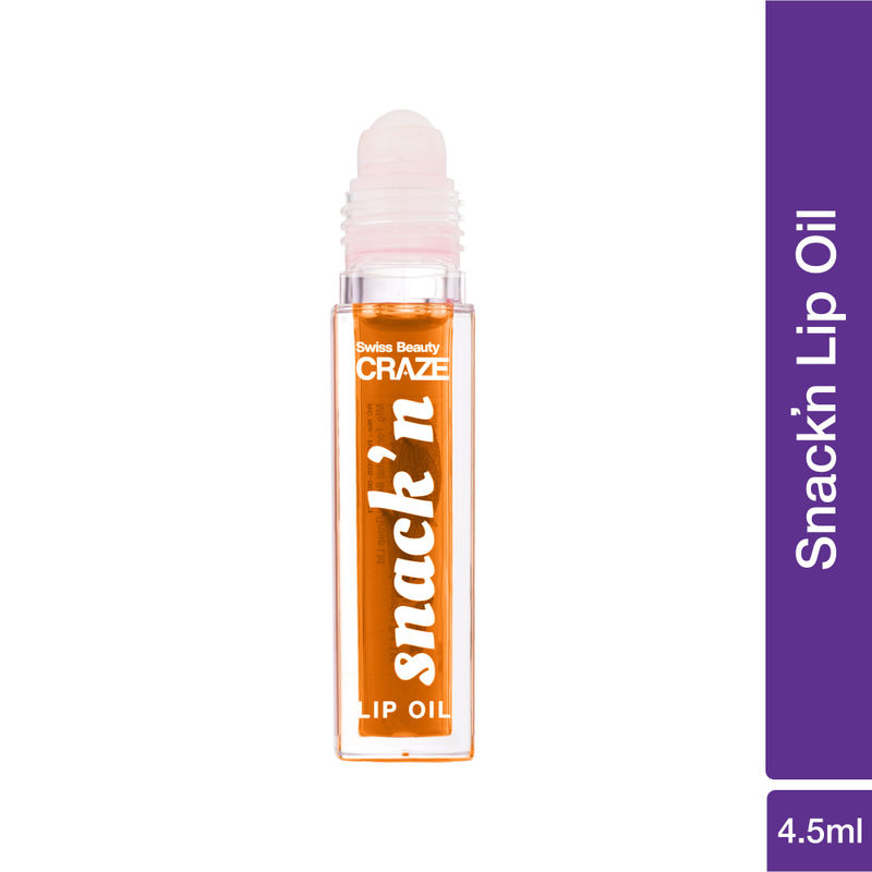 Swiss Beauty Craze Snack'N Nourishing Lip Oil - Pumpkin Pie