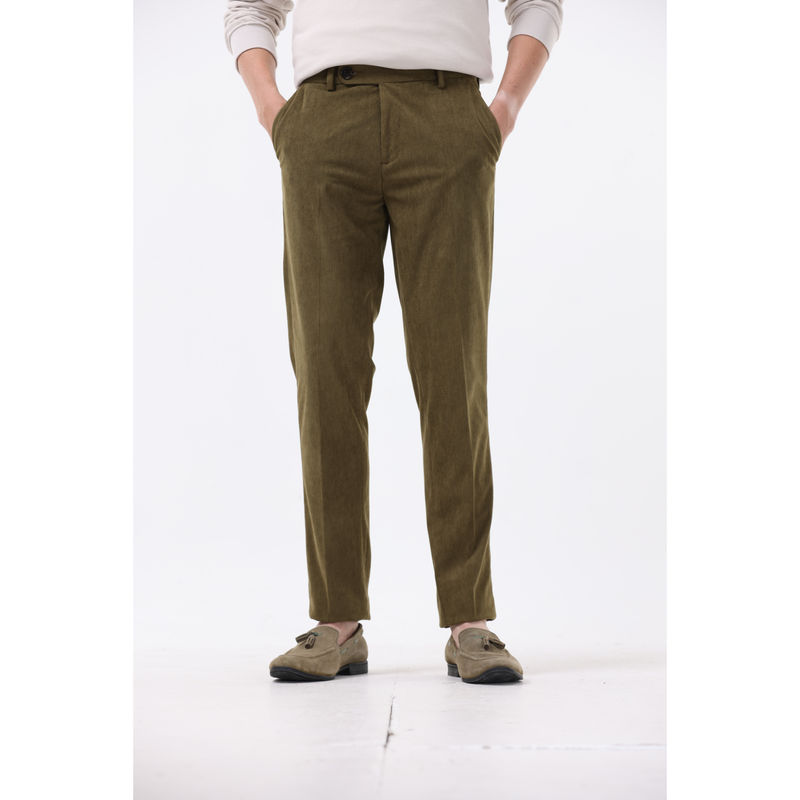 TAILORAEDGE Statement Corduroy Oak Trouser (30)