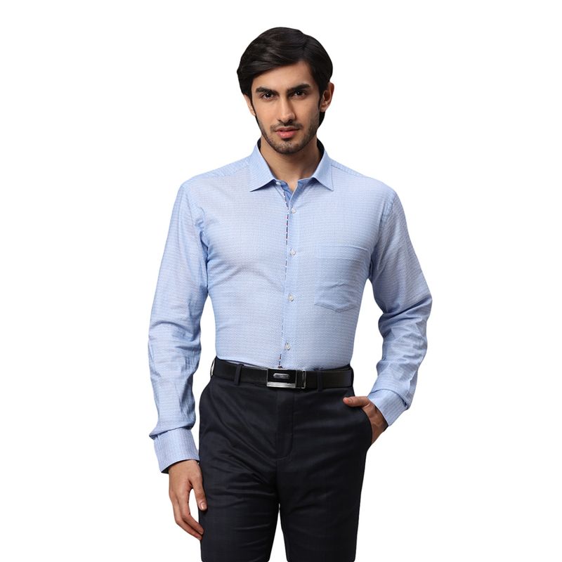Park Avenue Medium Blue Shirt (39)