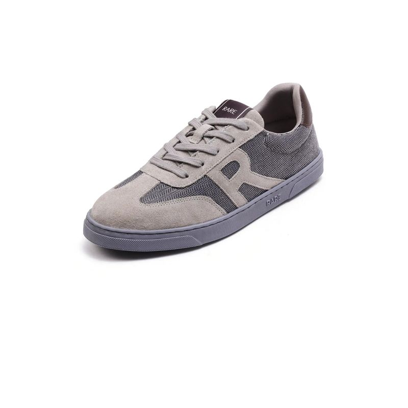 Rare Rabbit Grey Lace-Ups Suede Sneakers (UK 7)
