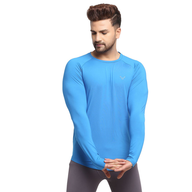 INVINCIBLE Scuba Mens Stretch Full Sleeve T-Shirt (S)