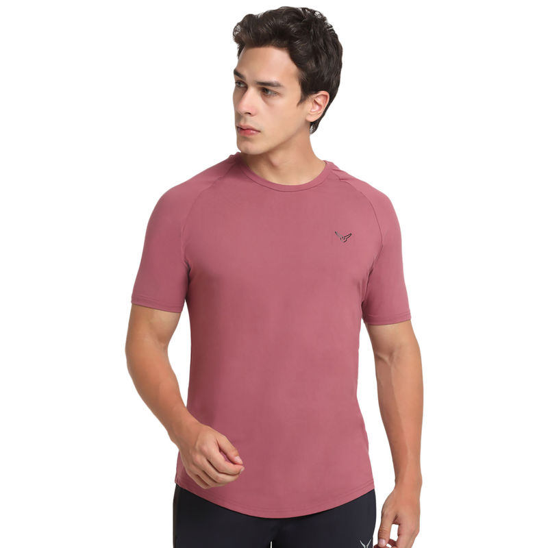 INVINCIBLE Tulipwood Mens Stretch Short Sleeve T-Shirt (L)