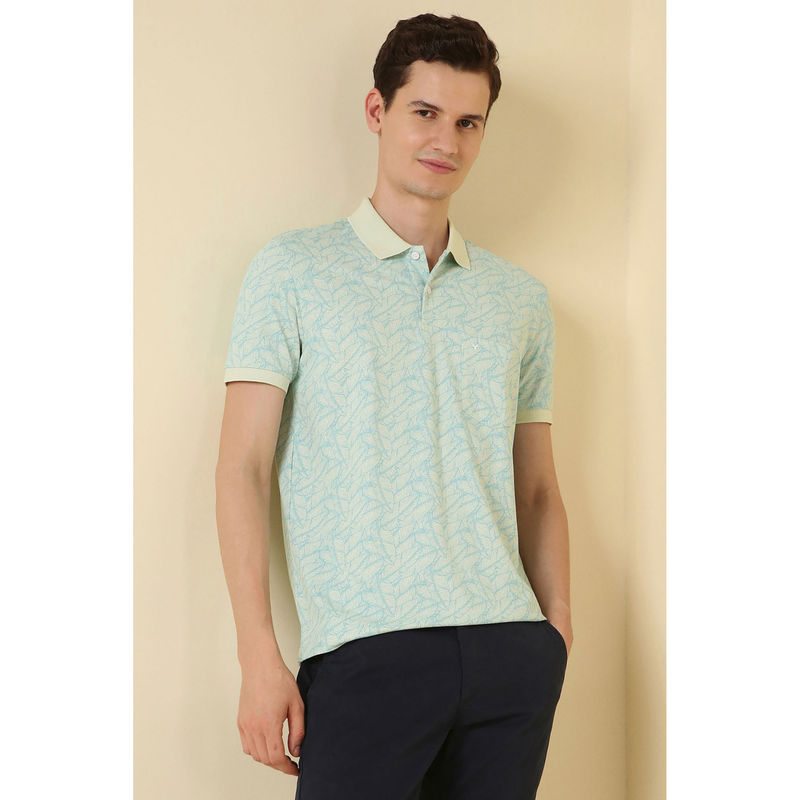Allen Solly Blue Polo T-Shirt (S)