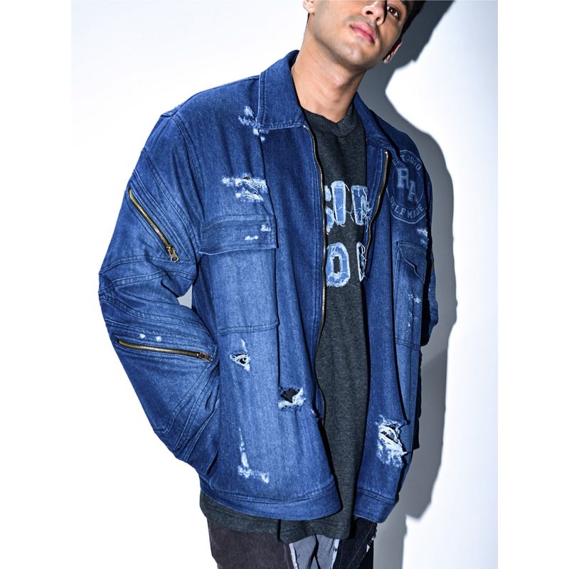 RISING AMONG Brooklyn Denim Jacket (S)