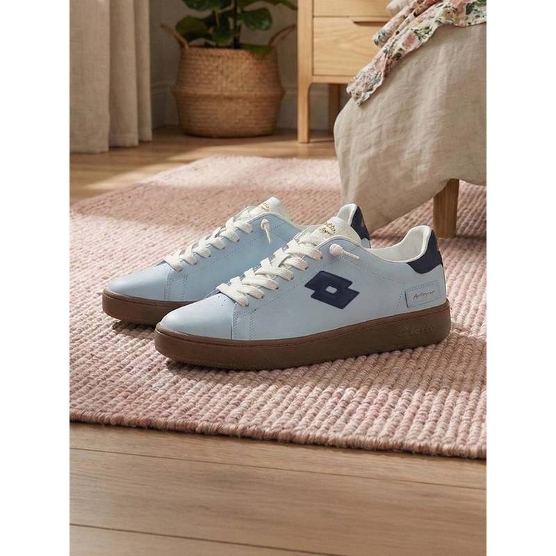 LOTTO Autograph Og Blue Leather Sneakers for Women (UK 3)
